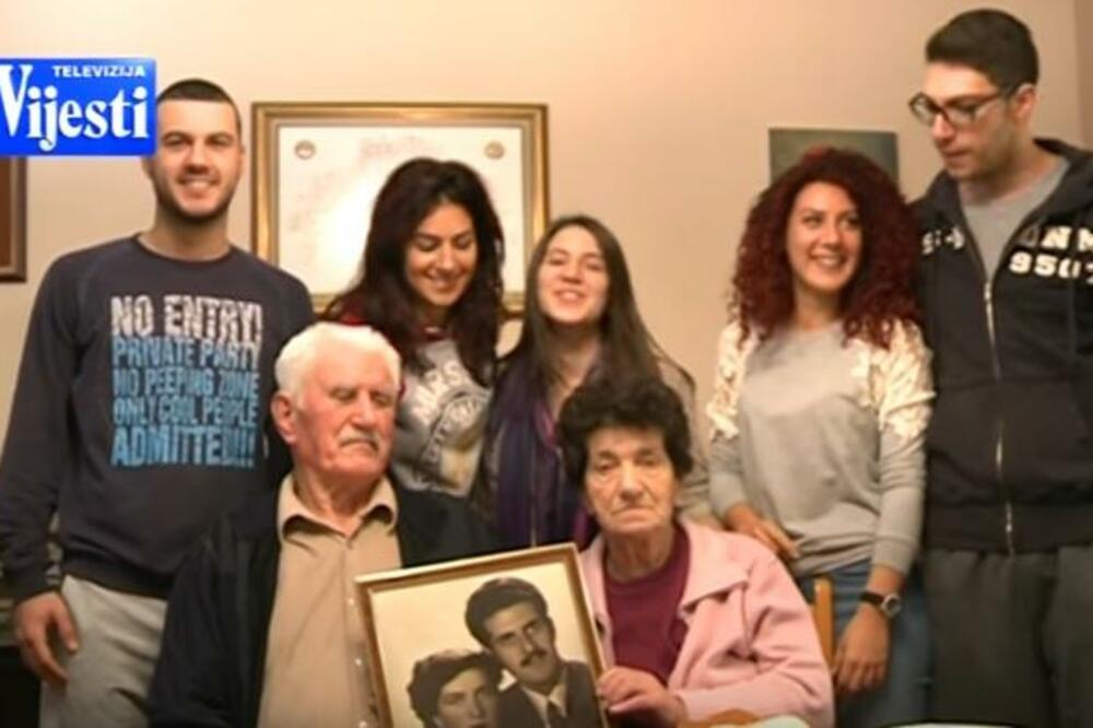 porodica Pavićević 60 godina braka, Foto: Screenshot (TV Vijesti)