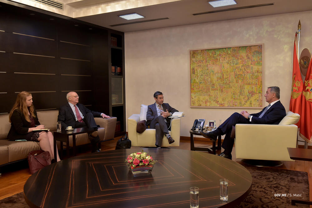 Milo Đukanović, Dejmon Vilson, Foto: Gov.me