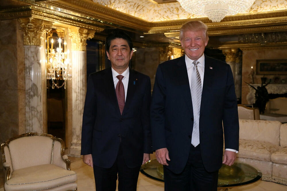 Šinzo Abe, Donald Tramp, Foto: Reuters