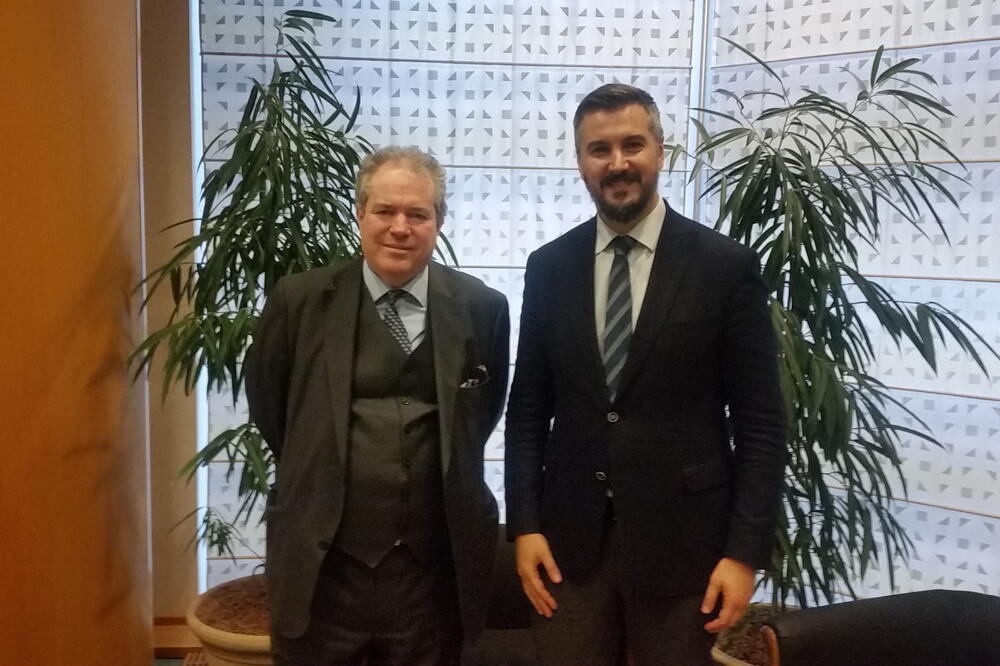 Čarls Tanok, Andrija Pejović, Foto: Ministarstvo vanjskih poslova i evropskih integracija