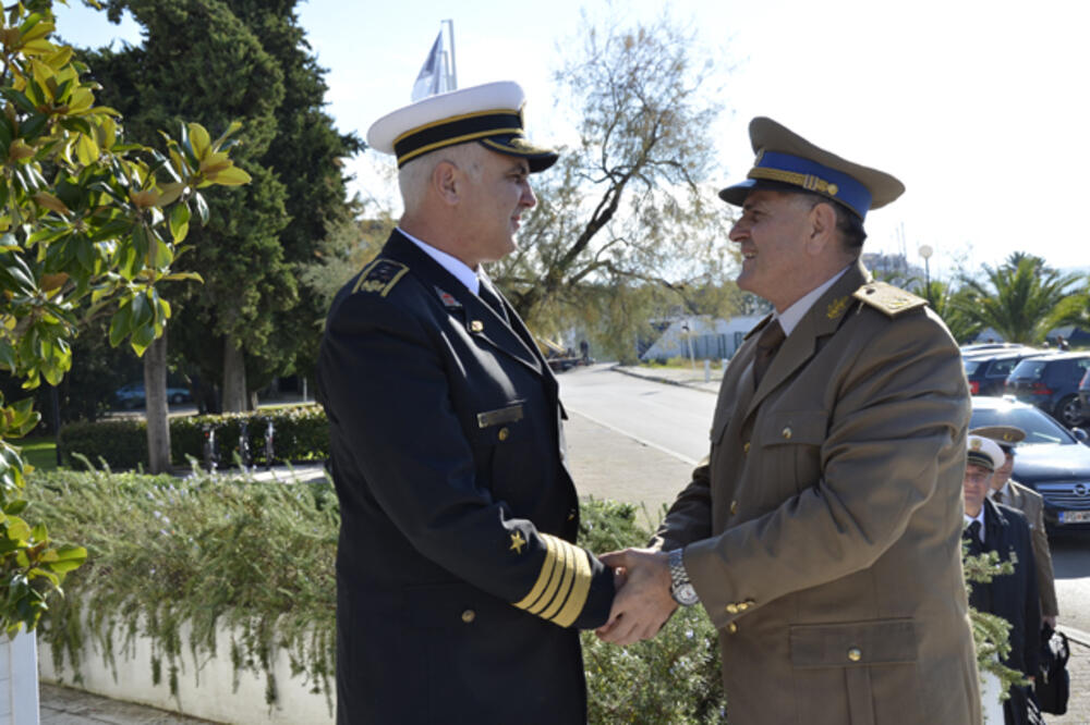 Antom Jeleč, Dragan Samardžić, Foto: Ministarstvo odbrane Crne Gore