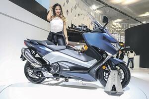 Jamaha T-Max na štandu u Milanu