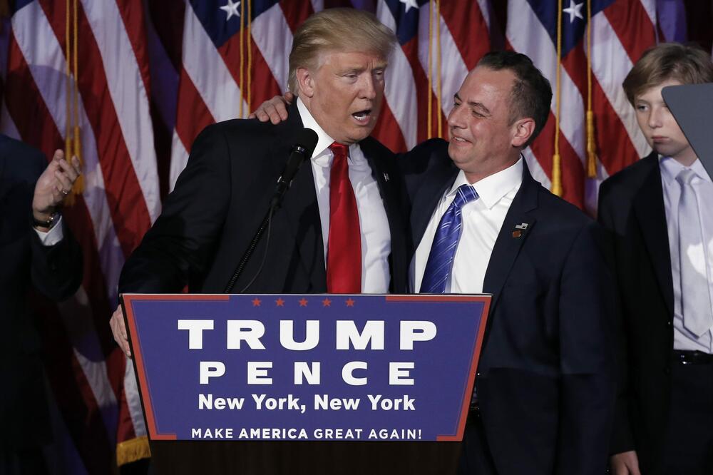 Donald Tramp Rajn Pribus, Foto: Reuters