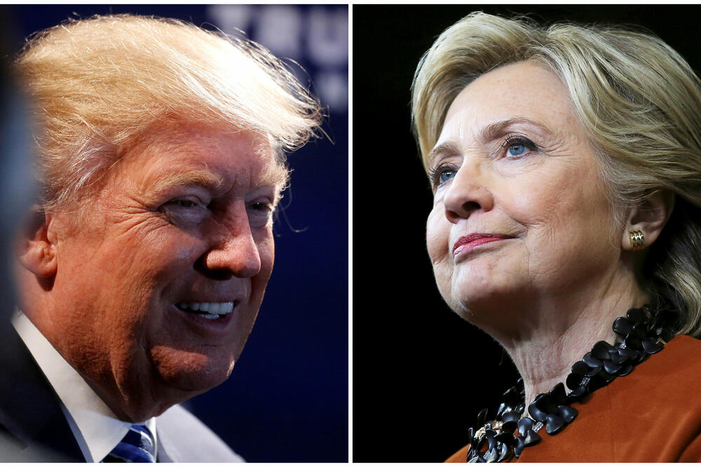 Donald Tramp, Hilari Klinton, Foto: Reuters