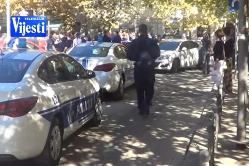 Nikšić policija, Foto: Screenshot (TV Vijesti)