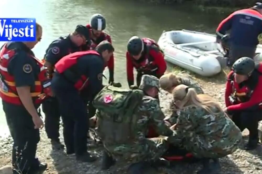 civilna zaštita, spasavanje, Foto: Screenshot (TV Vijesti)