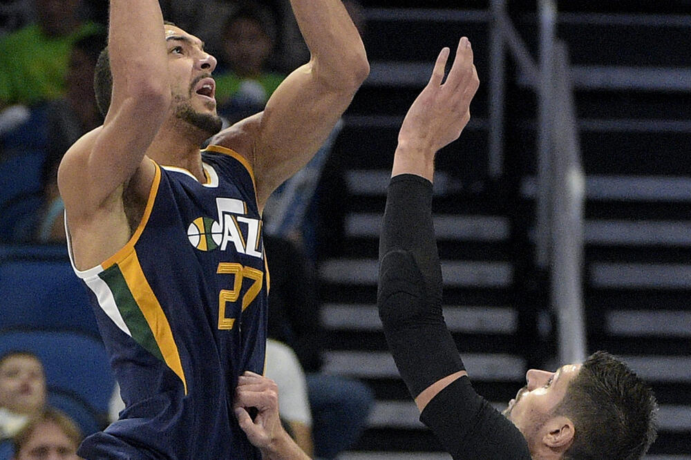 Rudi Gober, Nikola Vučević, Foto: Beta/AP