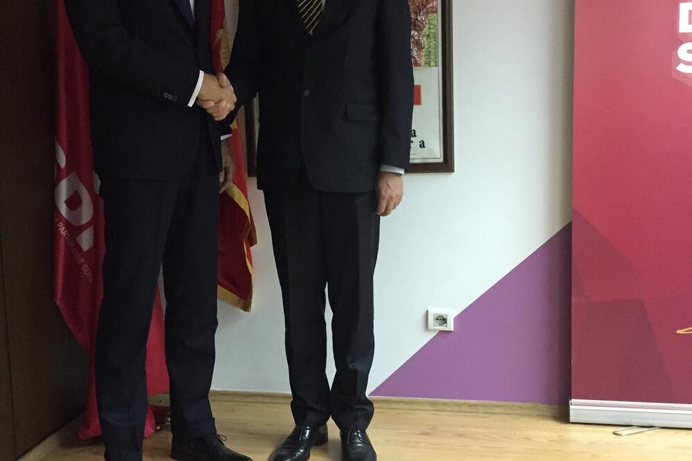 Ranko Krivokapić, Aivo Orav, Foto: SDP