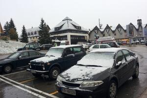 U četvrtak oblačno sa kišom, na sjeveru povremeno snijeg