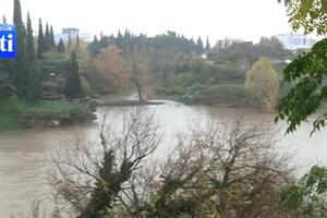 Podgorica: Vodostaj porastao, nema razloga za brigu, nije se izlio...