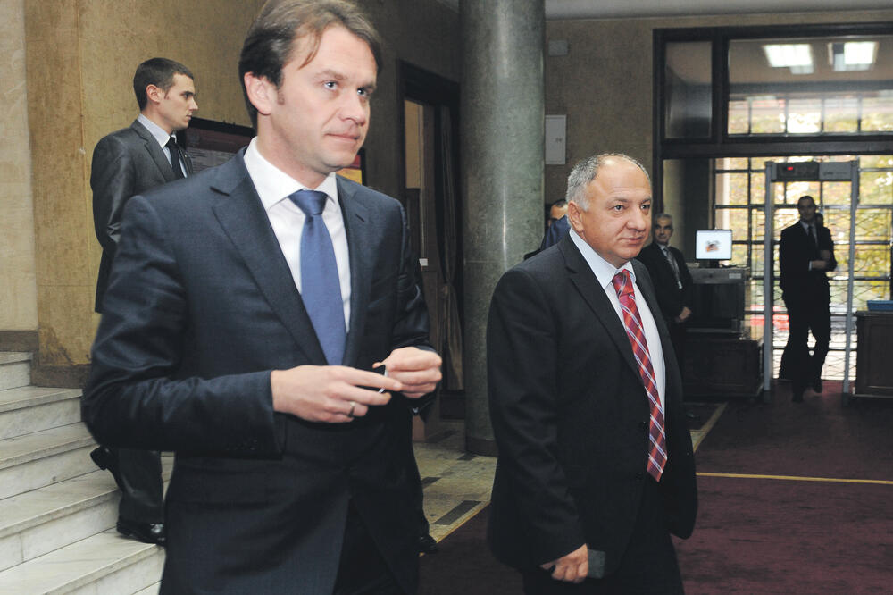 Raško Konjević,Vujica Lazović, Foto: Savo Prelević