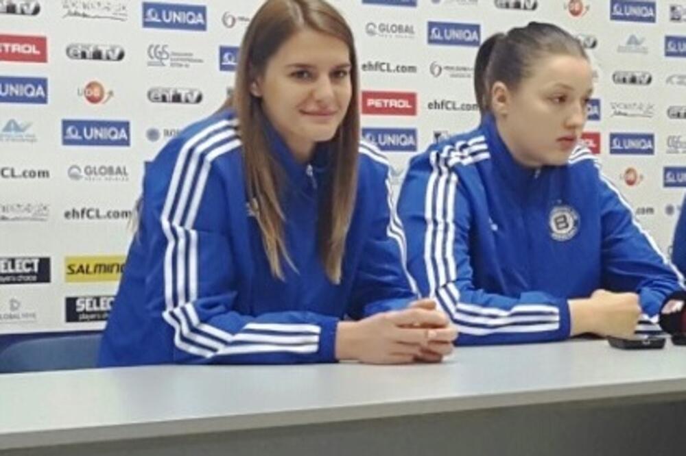 Katarina Bulatović i Đurđina Jauković, Foto: ŽRK Budućnost
