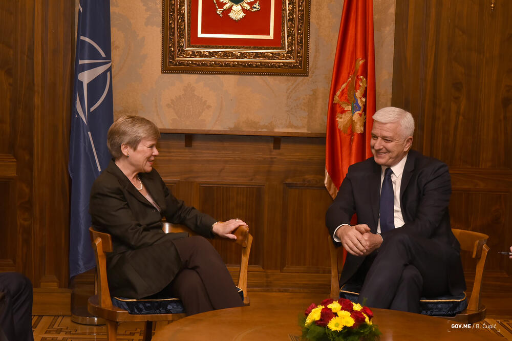 Rouz Gotemeler, Duško Marković, Foto: Vlada Crne Gore