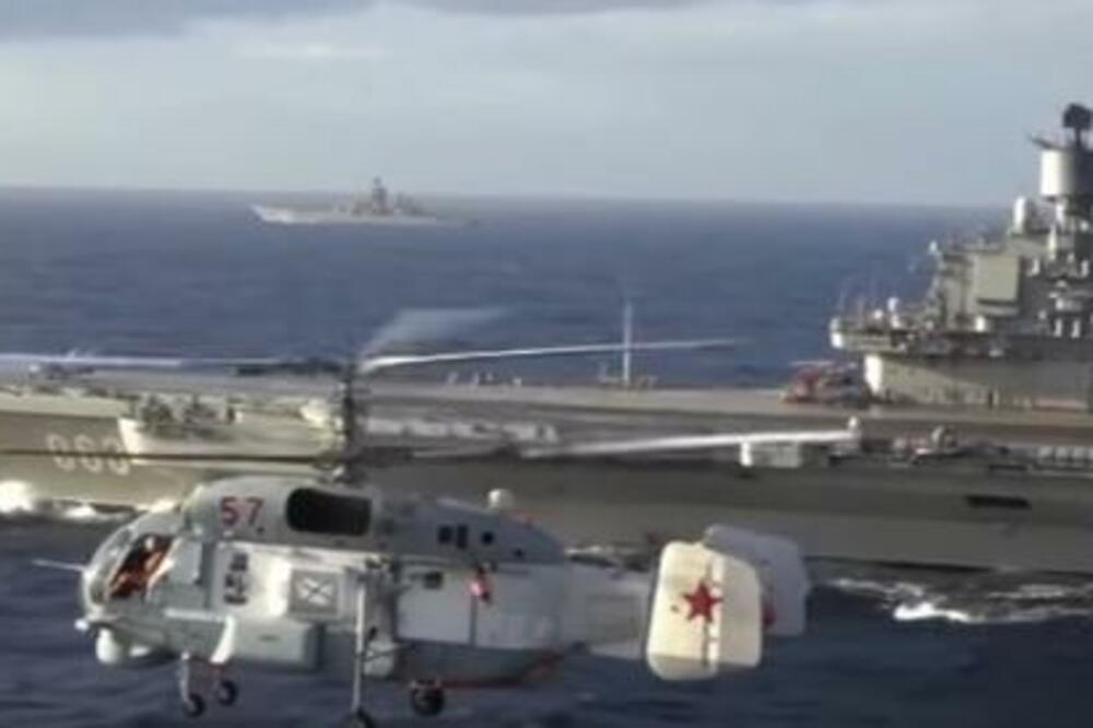 nosač aviona admiral Kuznjecov, Foto: Screenshot (YouTube)