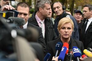 Gaf predsjednice Hrvatske: Amerikanci će odlučiti našeg, ovaj,...