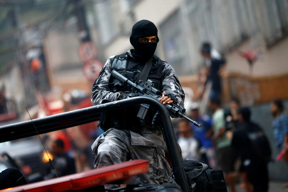 Brazil, policija, Foto: Reuters