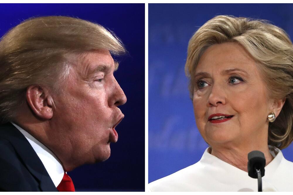 Donald Tramp, Hilari Klinton, Foto: Reuters