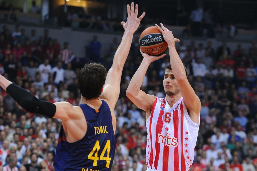 Zvezda - Barselona, Foto: Beta-AP