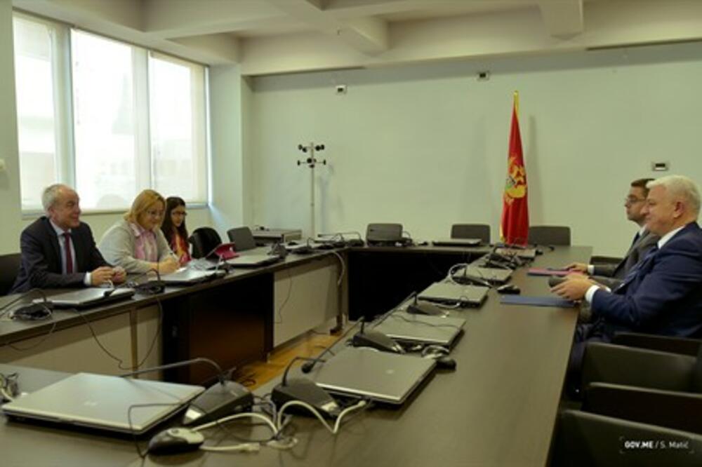 Dirk Lange, Duško Marković, Foto: Gov.me