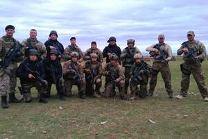 Pripadnici Vojske Crne Gore na vježbi "Balkan Shield 2016"