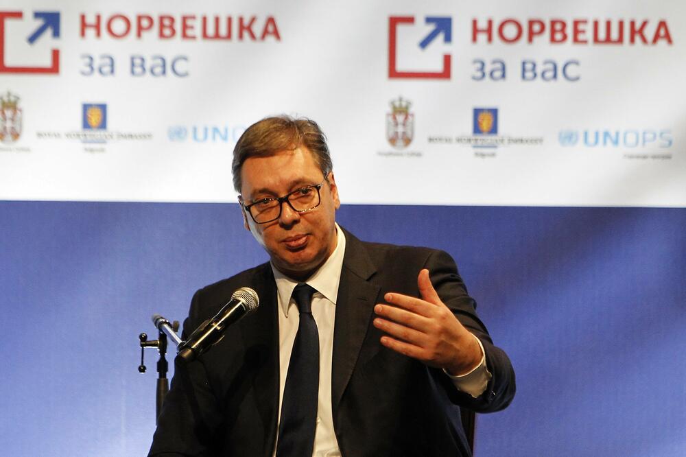 Aleksandar Vučić, Foto: Saša Đorđević/Beta