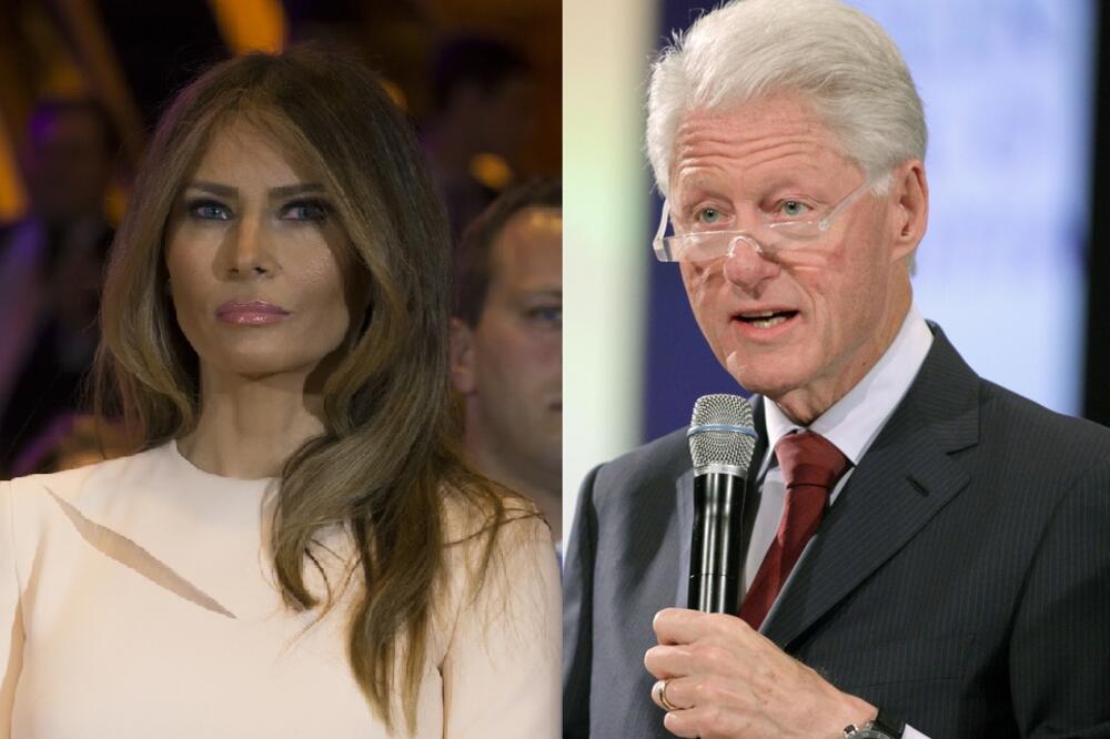 Melanija Tramp, Bil Klinton, Foto: Shutterstock