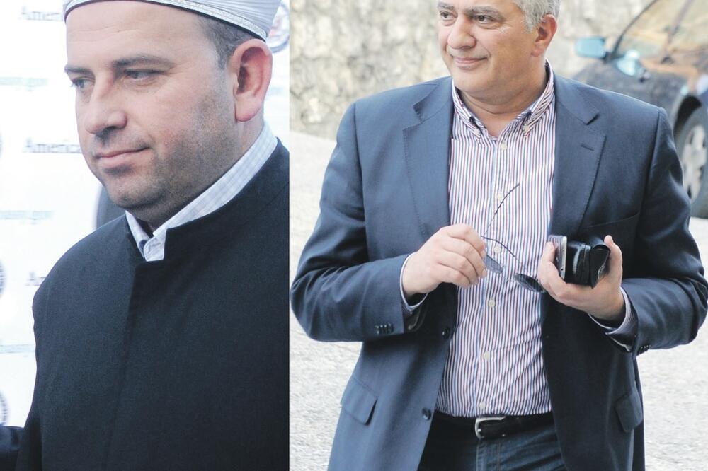 Rifat Fejzić, Andrija Mandić, Foto: Arhiva Vijesti