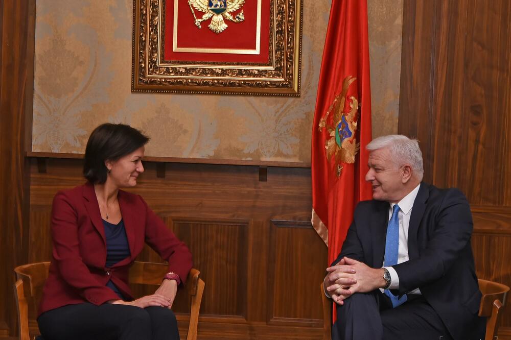 Angelina Ajhorst, Duško Marković, Foto: Gov.me