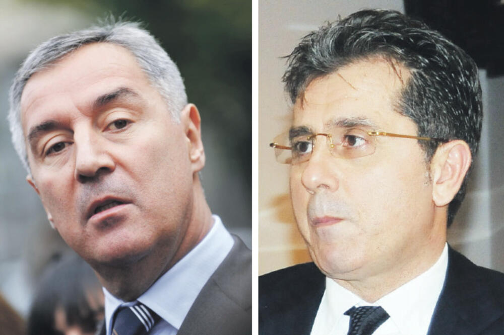 Milo Đukanović, Vladimir Beba Popović