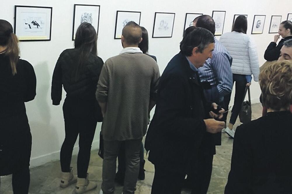 Nikšić izložba Sigmund Frojd, Foto: Svetlana Mandić