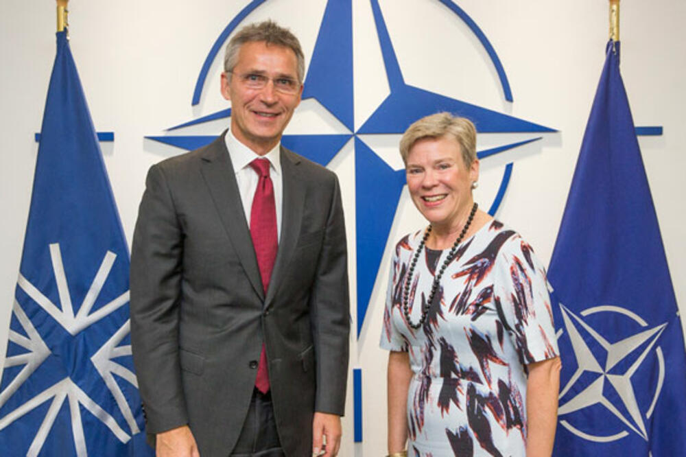 Jens Stoltenberg, Rouz Gotemeler, Foto: Nato.int