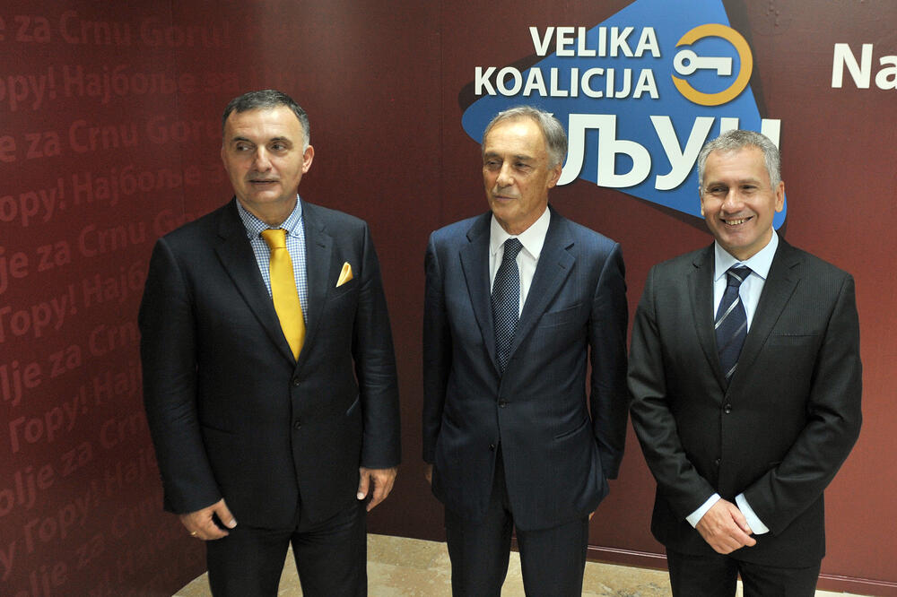 Miodrag Lekić Žarko Rakčević Srđan Milić Ključ, Foto: Savo Prelević