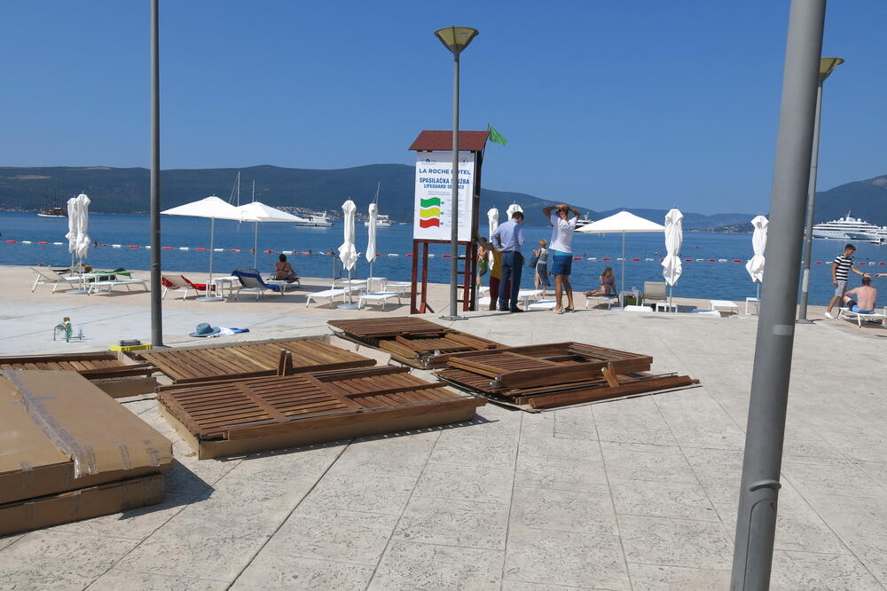 gradsja plaža Tivat, Foto: Siniša Luković