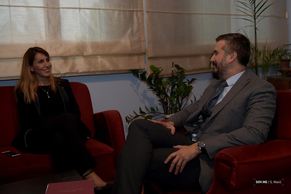 Aleksandar Pejović- Majlinda Bregu, Foto: Ministarstvo vanjskih poslova i evropskih integracija