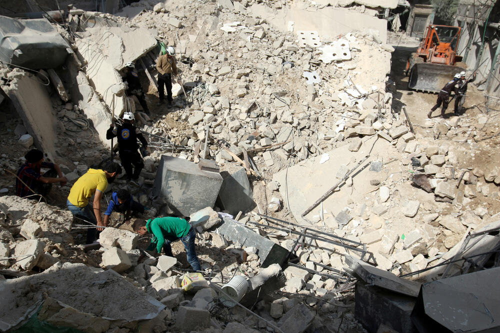 Sirija, ruševine, Foto: Reuters