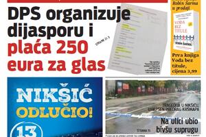 U današnjem broju "Vijesti" čitajte