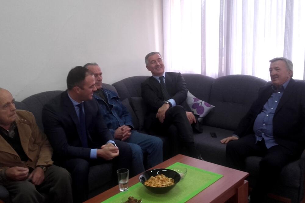 Milo Đukanović, posjeta, Nikšić, Foto: Svetlana Mandić