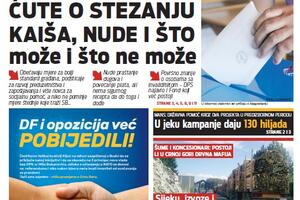 Danas u "Vijestima": Ćute o stezanju kaiša, nude i što može i što...