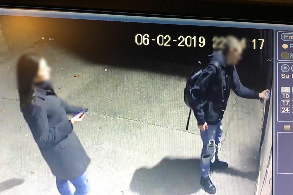 Snimak sa video nadzora, Foto: Privatna arhiva