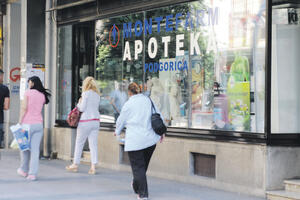 Za ljekove u 2017. 54,4 miliona eura