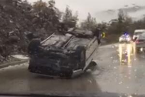 Nezgoda na putu Nikšić-Risan: Jedna osoba povrijeđena