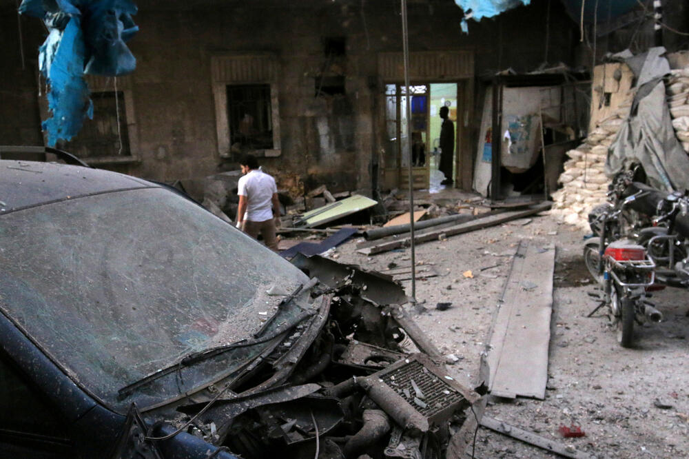Alep, napad, Foto: Reuters