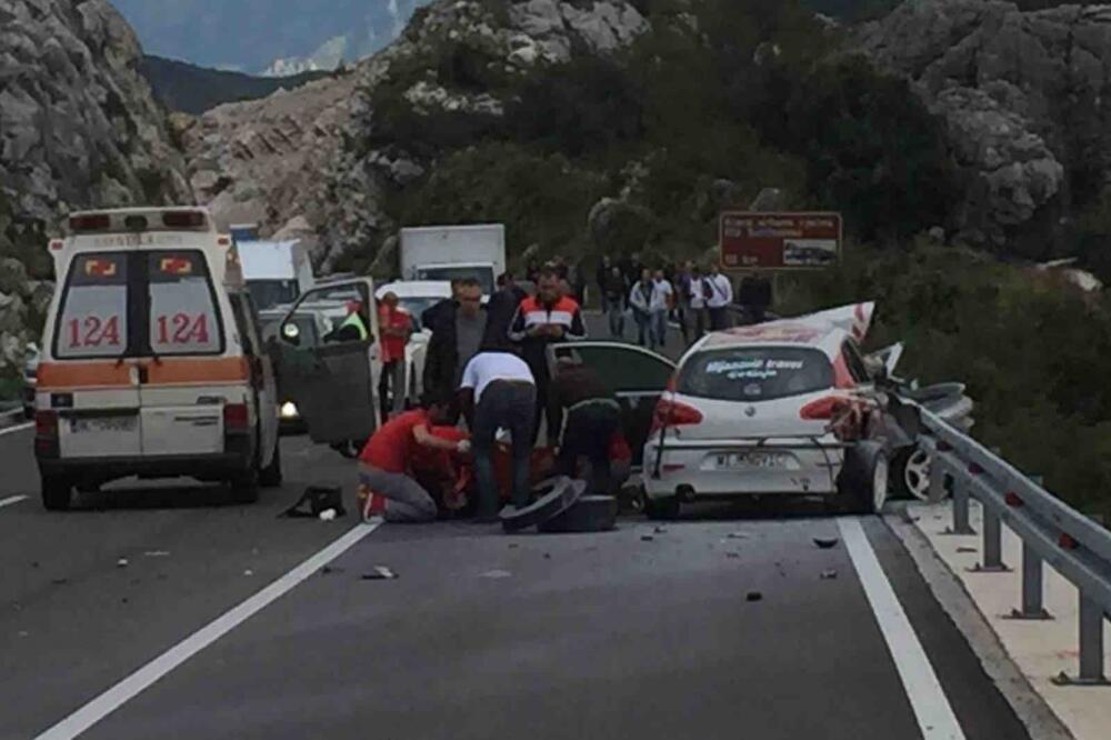 udes, Podgorica Cetinje, Foto: Čitalac reporter