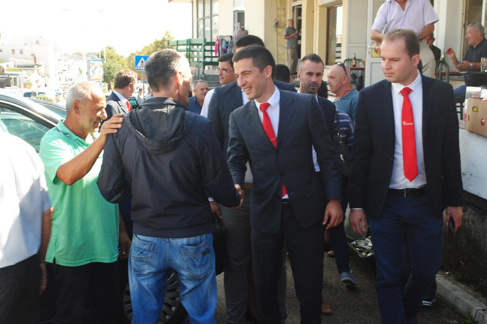Aleksa Bečić, Ulcinj, Foto: Demokratska Crna Gora