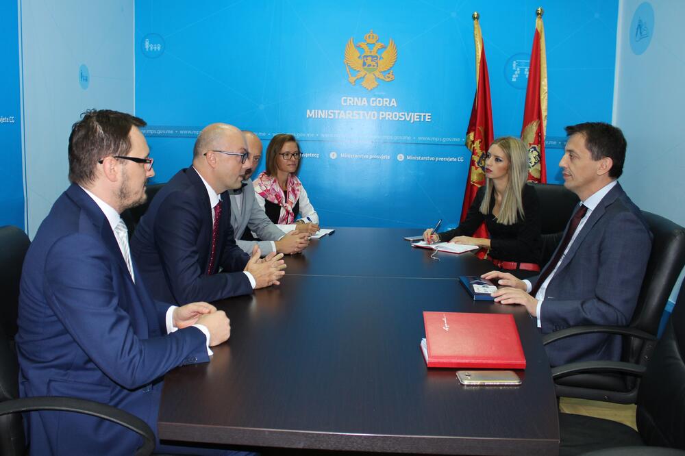 Predrag Bošković, Roman Hloben, Foto: Ministarstvo prosvjete