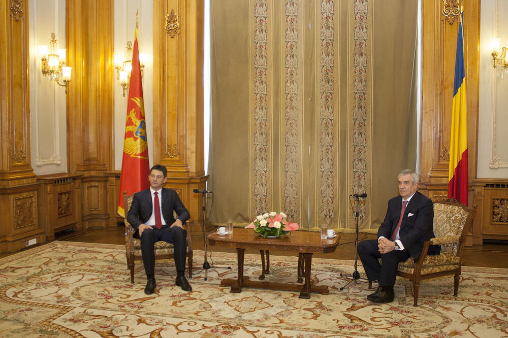 Darko Pajović Kalin Tarićeanu, Foto: Kabinet predsjednika skupštine