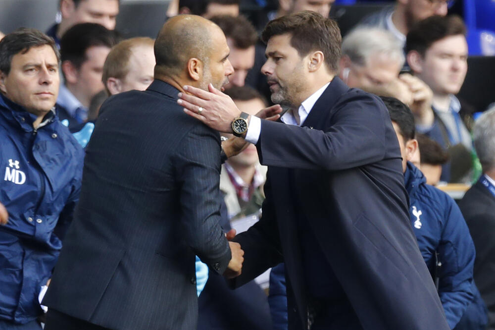 Maurisio Poketino i Pep Gvardiola, Foto: Reuters
