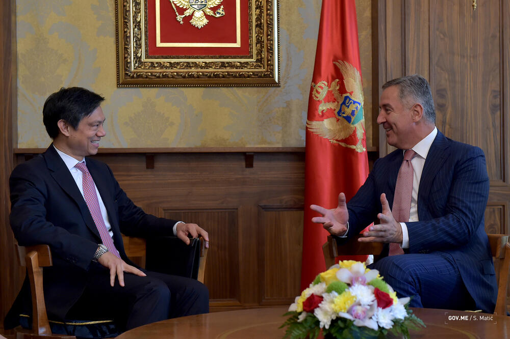 Brajan Hojt Ji, Milo Đukanović, Foto: Vlada Crne Gore