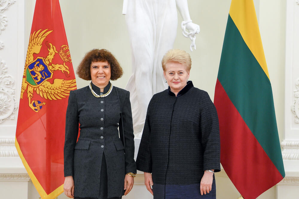 Ljiljana Tošković, Dalija Gribauskajte, Foto: MVPEI