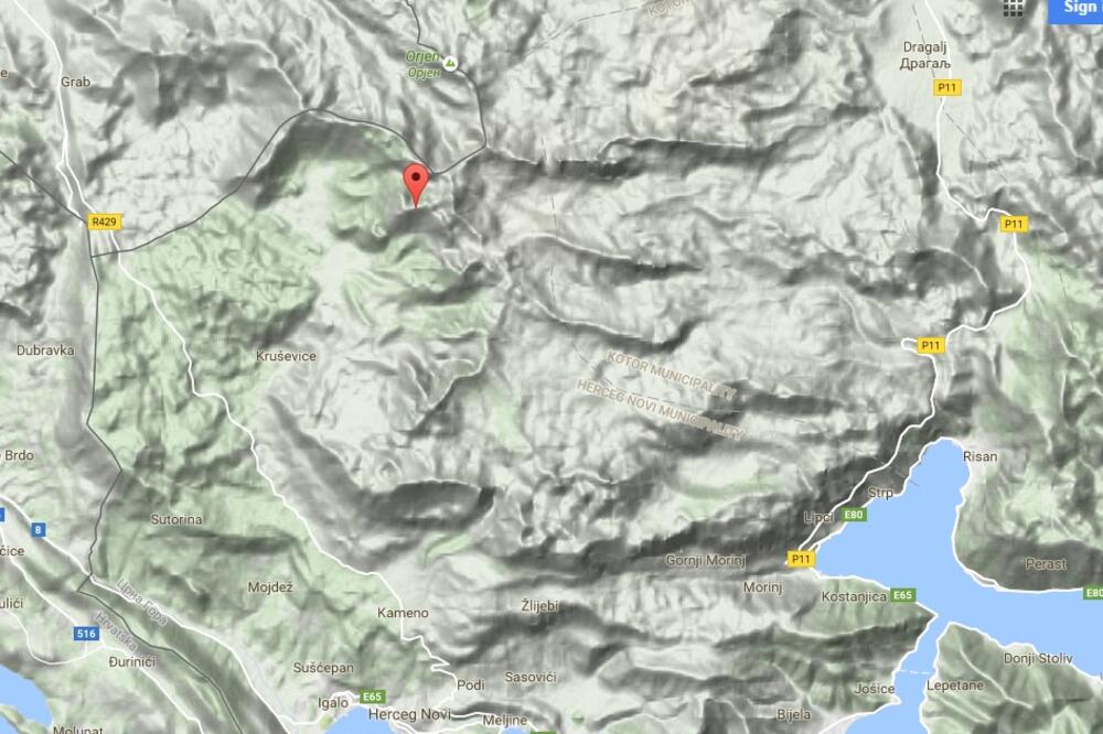 Herceg Novi maps, Foto: Google.maps